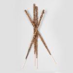 4 Räucherstäbchen von Sagrada Madre mit Zitronengras und Palo Santo Holz. Sie riechen frisch und klären den Geist.