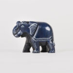 Räucherstäbchenhalter, Räucherstäbchenhalterung, Elefant, blauer Elefant, Feng