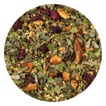 Nahaufnahme des losen Fruchtigen Eistees