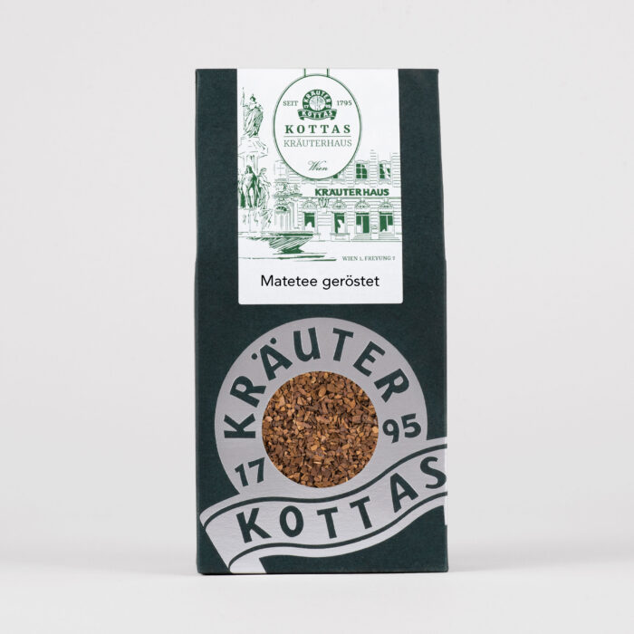 KOTTAS Kräuterhaus Matetee geröstet in dunkler Verpackung