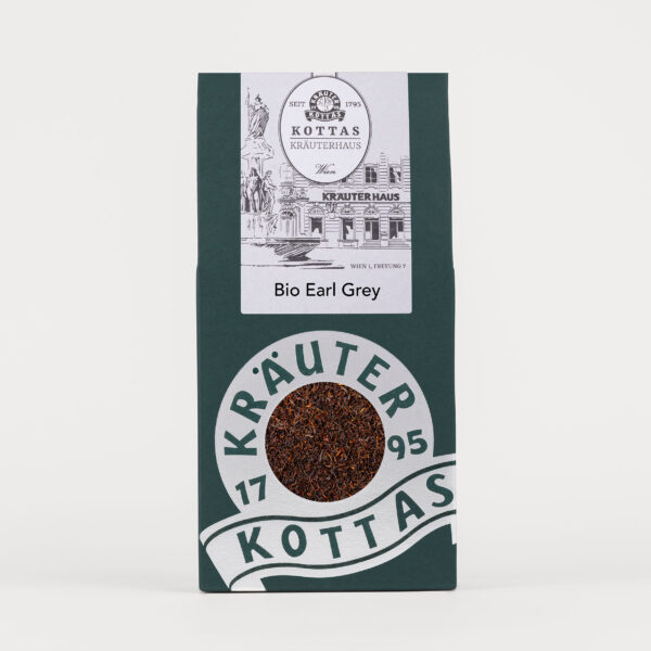 Grüne Packung KOTTAS Kräuterhaus Bio-Earl Grey