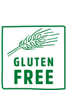 Icon "gluten free" with illustrated ear of wheat