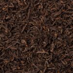Nahaufnahme des getrockneten Bio-Pu-Erh-Tee