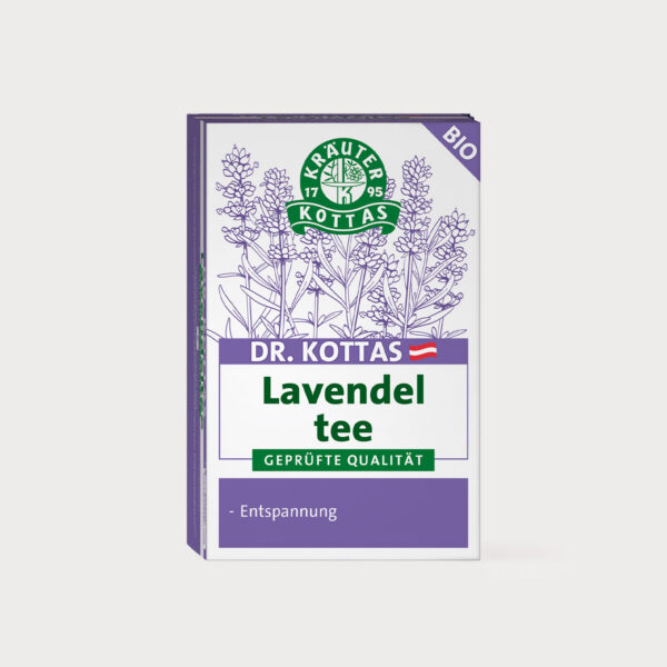 Eine Packung DR. KOTTAS Lavendeltee