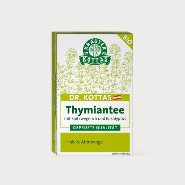 Eine Packung DR. KOTTAS Thymiantee BIO