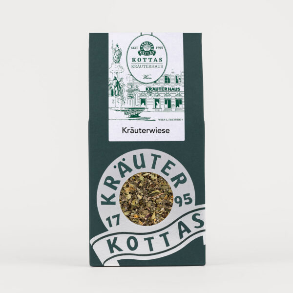Grüne Packung KOTTAS Kräuterhaus Kräuterwiese Kräutertee